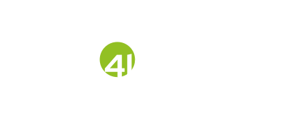 Logo Innotech4Life w wersji białej